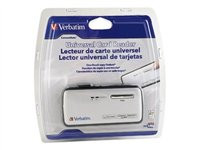 Verbatim 15-in-1 Card Reader with One Touch Copy Button