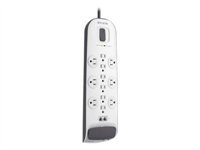 Belkin 12-outlet Surge Protector with 10 ft Power Cord and Ethernet, Cable/Satellite and Telephone Protection
