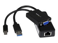 StarTech.com ThinkPad X1 Carbon VGA and USB 3 Gigabit Ethernet Adapter Kit