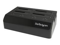 StarTech.com 4 Bay eSATA USB 2.0 to SATA Hard Drive Docking Station for 2.5/3.5 HDD