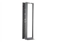 Panduit 2 Post Rack and Vertical Manager Combination Pack
