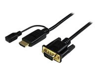 StarTech.com 6ft HDMI to VGA active converter cable HDMI to VGA adapter