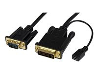 StarTech.com 10 ft DVI to VGA Active Converter Cable DVID to VGA Adapter