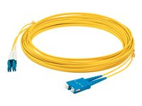 AddOn 1m LC to SC OS1 Yellow Patch Cable