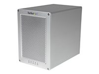 StarTech.com 4-Bay 3.5" SATA Hard Drive RAID Enclosure with Fan