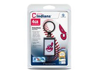 Centon DataStick Keychain MLB Cleveland Indians Edition