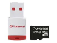 Transcend microSDHC10 + P3 Card Reader
