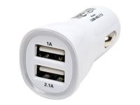 Tripp Lite Dual USB Tablet Phone Car Charger High Power Adapter 5V / 3.1A 15.5W