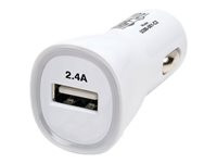 Tripp Lite USB Tablet Phone Car Charger High Power Adapter 5V / 2.4A 12W