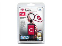 Centon DataStick Keychain MLB Cincinnati Reds Edition