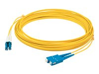 AddOn 3m LC to SC OS1 Yellow Patch Cable