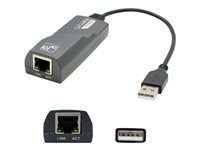 AddOn 5-pack 8in USB 2.0 (A) to RJ-45 Adapter