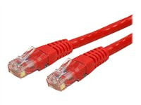 StarTech.com 7 ft Red Cat6 / Cat 6 Molded Patch Cable 7ft