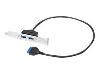 SIIG USB 3.0 2-Port Pass-Thru Adapter