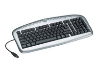 Tripp Lite USB Multimedia Keyboard Notebook / Laptop Computer Peripheral Devices