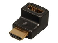 Tripp Lite HDMI Right Anlge Up Adapter / Coupler Compact M/F