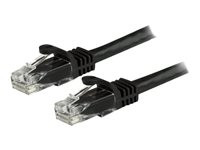 StarTech.com 10 ft Black Cat6 / Cat 6 Snagless Patch Cable 10ft