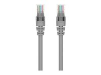 Belkin 50ft CAT5e Ethernet Patch Cable Snagless, RJ45, M/M, Gray