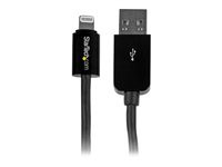 StarTech.com 3m Black Apple 8-pin Lightning to USB Cable for iPhone iPad