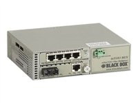 Black Box T1/E1 to Fiber Mux with LAN Connector