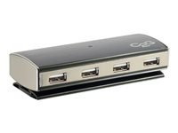 C2G 7-Port USB 2.0 Aluminum Hub for Chromebooks, Laptops, and Desktops
