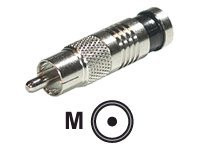 C2G Compression RCA-Type Connector for RG6