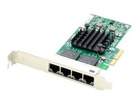 AddOn HP 435508-B21 Comparable Quad RJ-45 Port PCIe NIC