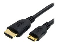 StarTech.com 1 ft High Speed HDMI Cable with Ethernet- HDMI to HDMI Mini