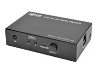 Tripp Lite 2-Port HDMI Switch for Video & Audio 4K x 2K UHD 60 Hz w Remote
