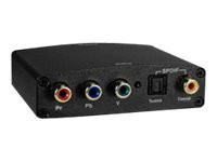 QVS Component Video & SPDIF Toslink Audio to HDMI Digital Converter