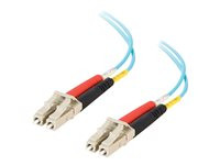 C2G 1m LC-LC 10Gb 50/125 Duplex Multimode OM3 Fiber Cable