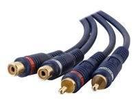 C2G Velocity 6ft Velocity RCA Stereo Audio Extension Cable