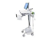 Ergotron StyleView EMR Cart with LCD Pivot, Powered