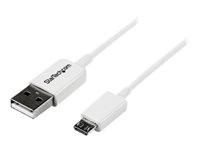 StarTech.com 2m White Micro USB Cable