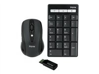 iHome Wireless Numeric Keypad & Laser Mouse IH-A610KB