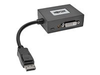 Tripp Lite 2-Port DisplayPort to DVI Multi Stream Transport Hub MST 1080p