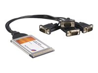 StarTech.com 4 Port 16950 Serial CardBus Adapter