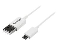 StarTech.com 1m White Micro USB Cable