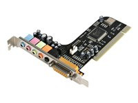 StarTech.com 5 Channel PCI Sound Adapter Card with AC97 3D Audio Effects