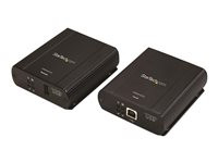StarTech.com 1 Port USB over Cat5 Cat6 Ethernet Extender up to 330ft (100m)