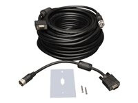 Tripp Lite 50ft VGA Coax Monitor Extension Cable with RGB High Resolution Easy Pull HD15 M/F 50'