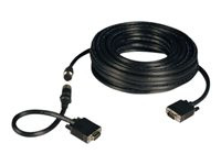 Tripp Lite 50ft VGA Coax Monitor Cable Easy Pull with RGB High Resolution HD15 M/M 50'