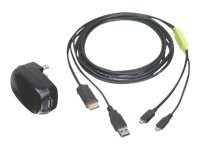IOGEAR HD AV Cable with Charge and Sync