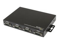 StarTech.com 4 Port USB to Serial Adapter Hub with COM Retention