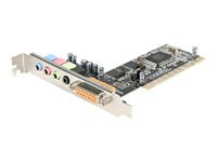StarTech.com 4 Channel PCI Sound Card with AC97 3D Audio Effects