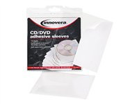 Innovera Self-Adhesive CD/DVD Sleeve