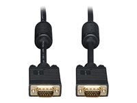 Tripp Lite 25ft VGA Coax Monitor Cable with RGB Plenum Rated High Resolution HD15 M/M 25'