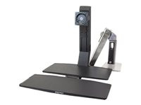 Ergotron WorkFit-A Single HD with Worksurface+
