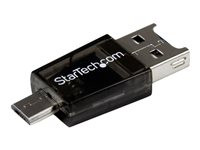StarTech.com Micro SD to Micro USB / USB OTG Adapter Card Reader
