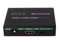 AVUE HDMI-A011 HDMI to HDMI + Audio (SPDIF+R/L)